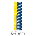 STOPPROFIEL MET WAPENINGSNET -6mm 62,5mSTOPPROFIEL MET WAPENINGSNET -3m² 62,5m²