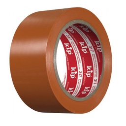 [317-65] Kip 317-65 PVC Masking Tape glad 50mm oranje - 33m