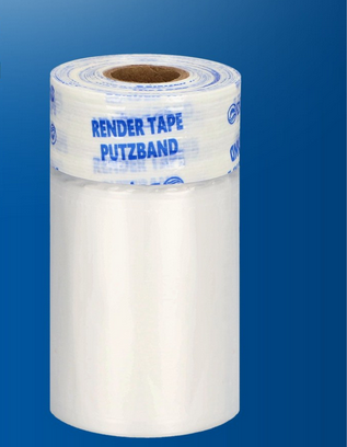 [MR650_39330_E] Masker RENDER tape met plastic afdekfolie 65cm x 15m