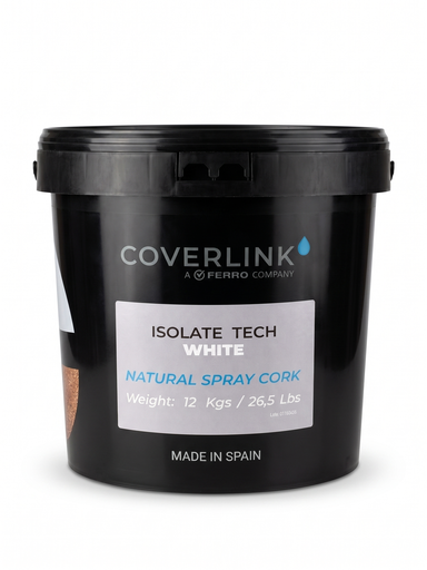 [Isolate Tech White] SPUITKURK Wit 12kg